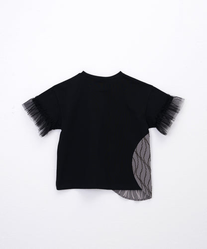パッチワークワンポケットT ladies  [251-1404-2]