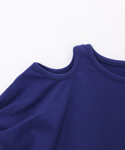 カットアウトタックスリーブT ladies  [251-1402-2]