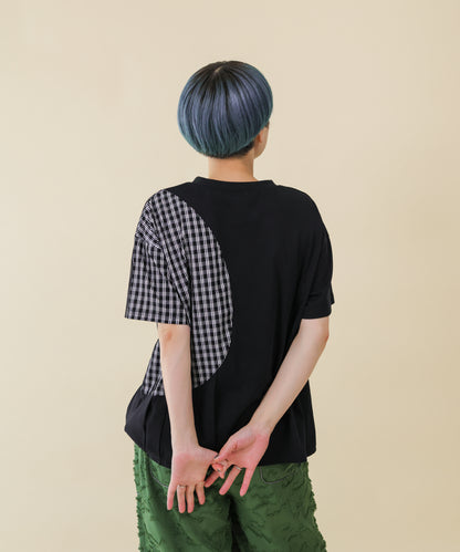 サークルチェックタックT  ladies  [251-1406-2]