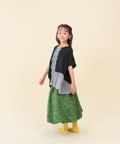 タックポケットバルーンスカート　[251-1102-1]