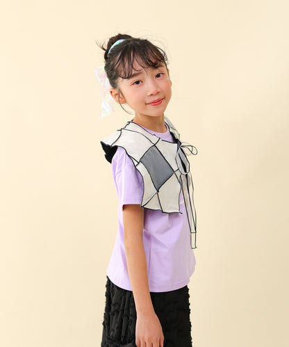 パネルメロウ付け衿  (125cm ～ 165cm)   [251-1901－F]