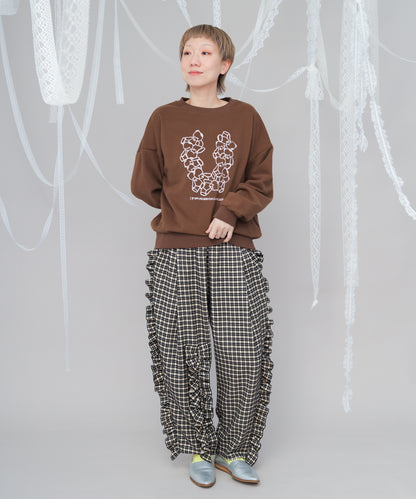 logo bearトレーナー　ladies [243-0708-2]