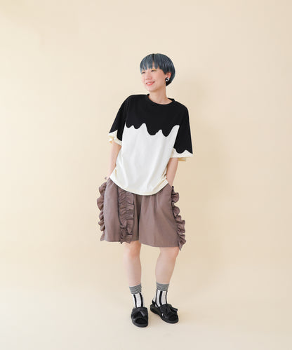 バイカラーT  ladies  [251-1410-2]