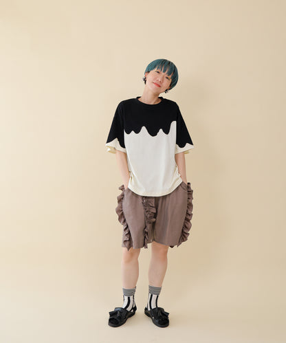 バイカラーT  ladies  [251-1410-2]