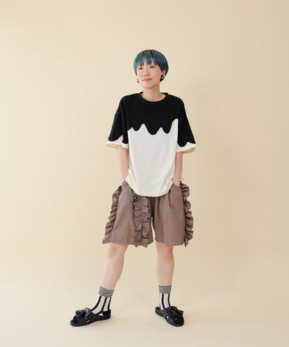 バイカラーT  ladies  [251-1410-2]