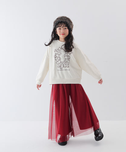 logo bearトレーナー　[243-0708-1]