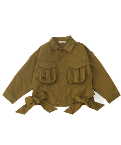 カーゴサイドリボンジャケット　 [243-0503-1]