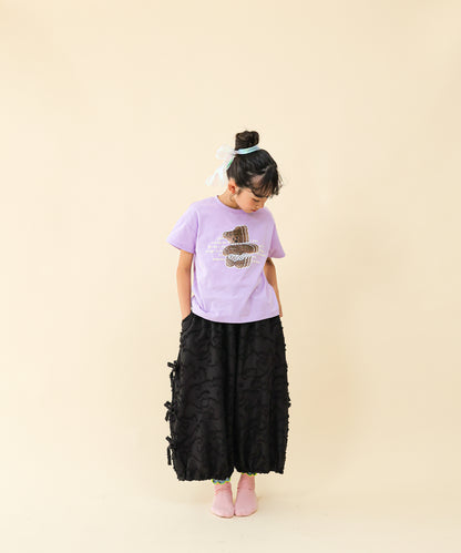 サイドリボンボリュームパンツ　 [251-0904-1]