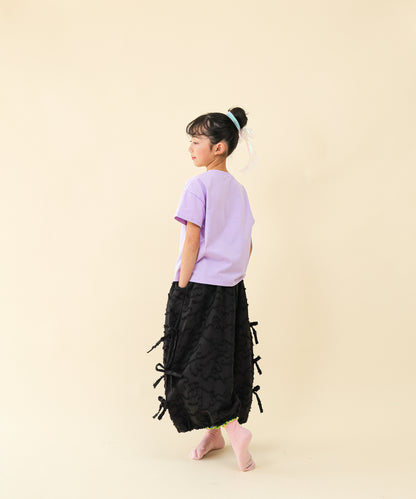 サイドリボンボリュームパンツ　 [251-0904-1]
