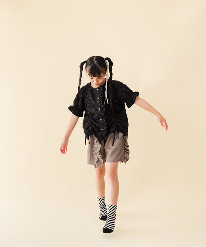 フリルショートパンツ　[251-1002-1]