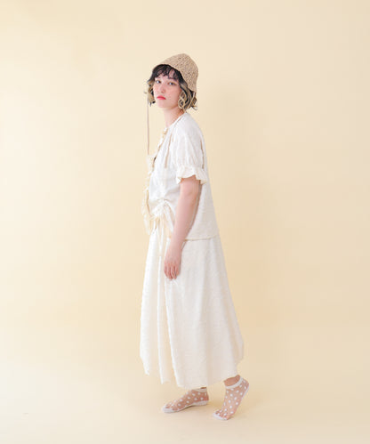 タックポケットバルーンスカート ladies         [251-1102-2]