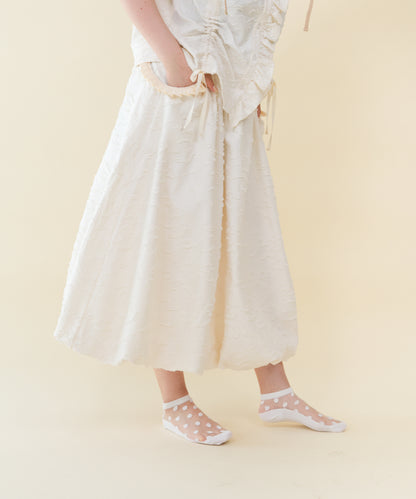 タックポケットバルーンスカート ladies         [251-1102-2]