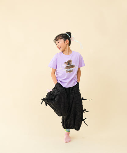 サイドリボンボリュームパンツ　 [251-0904-1]