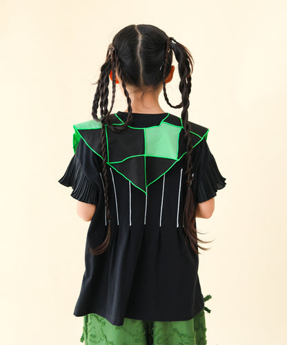 パネルメロウ付け衿  (125cm ～ 165cm)   [251-1901－F]