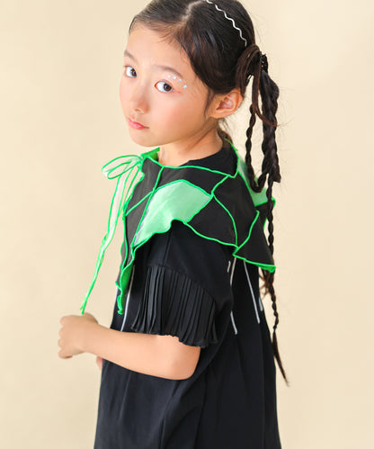 パネルメロウ付け衿  (125cm ～ 165cm)   [251-1901－F]
