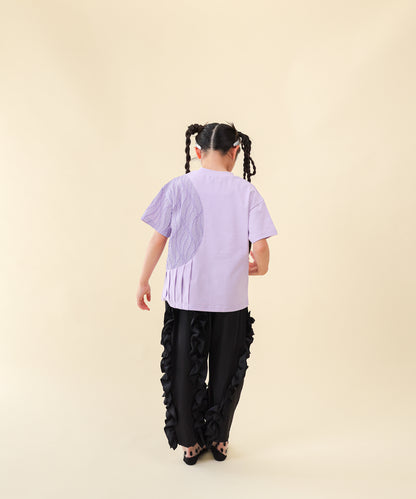 アシメフリルパンツ　 [251-0905-1]