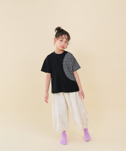 サイドリボンボリュームパンツ　 [251-0904-1]