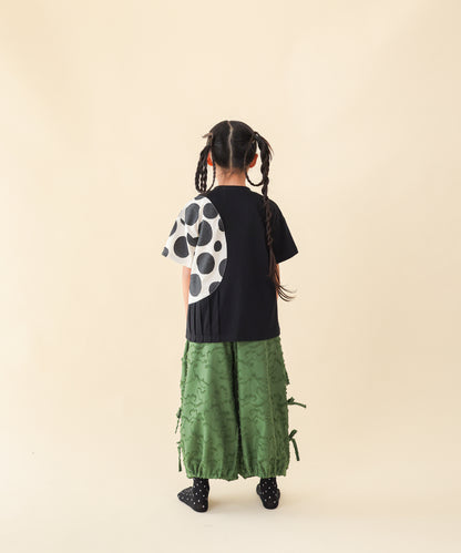 サイドリボンボリュームパンツ　 [251-0904-1]