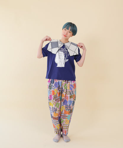 パネルメロウ付け衿  (125cm ～ 165cm)   [251-1901－F]