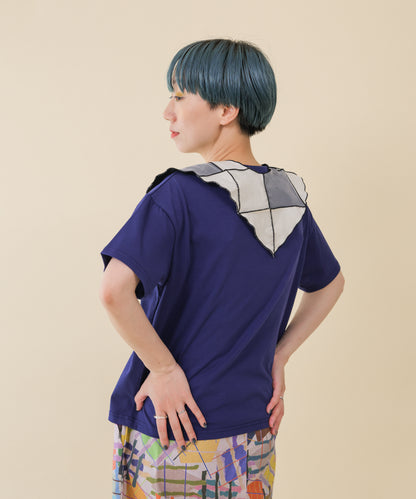 パネルメロウ付け衿  (125cm ～ 165cm)   [251-1901－F]