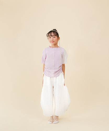 サイドリボンボリュームパンツ　 [251-0904-1]