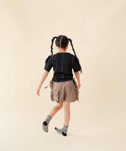 フリルショートパンツ　[251-1002-1]