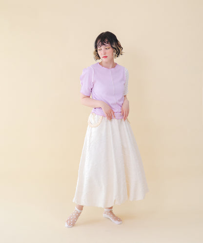タックポケットバルーンスカート ladies         [251-1102-2]