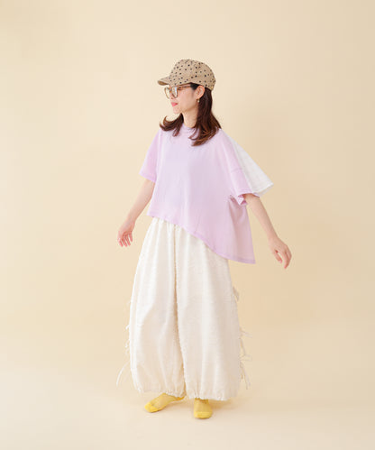 サイドリボンボリュームパンツ ladies    [251-0904-2]