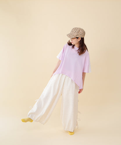 サイドリボンボリュームパンツ ladies    [251-0904-2]
