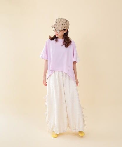 サイドリボンボリュームパンツ ladies    [251-0904-2]