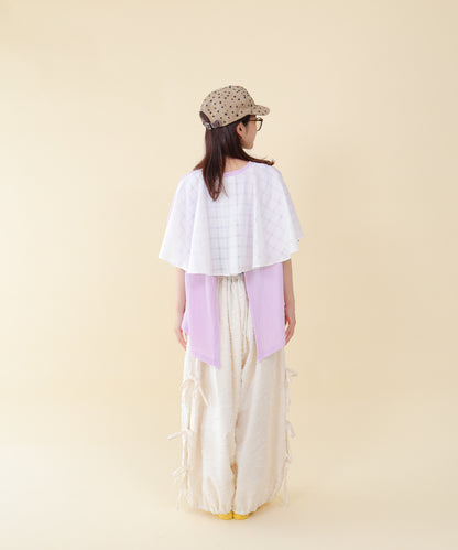 サイドリボンボリュームパンツ ladies    [251-0904-2]