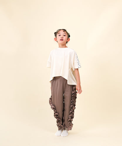アシメフリルパンツ　 [251-0905-1]