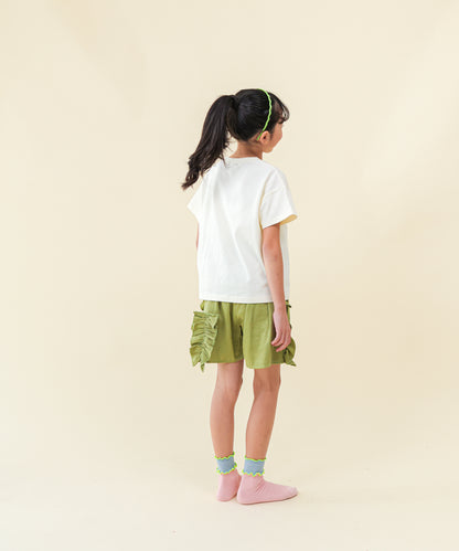 フリルショートパンツ　[251-1002-1]