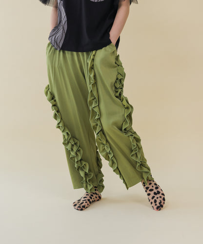 アシメフリルパンツ ladies    [251-0905-2]