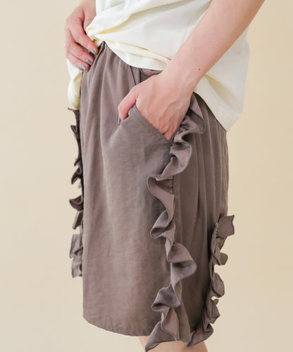 フリルショートパンツ ladies         [251-1002-2]