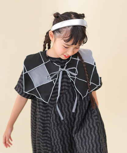 パネルメロウ付け衿  (125cm ～ 165cm)   [251-1901－F]