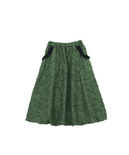 タックポケットバルーンスカート ladies         [251-1102-2]