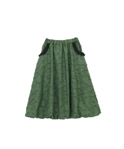 タックポケットバルーンスカート ladies         [251-1102-2]
