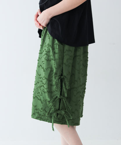サイドリボンハーフパンツ ladies         [251-1001-2]