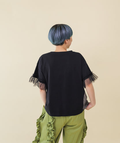 パッチワークワンポケットT ladies  [251-1404-2]