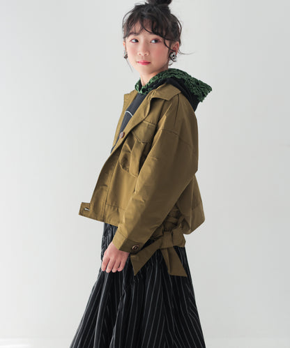 カーゴサイドリボンジャケット　 [243-0503-1]