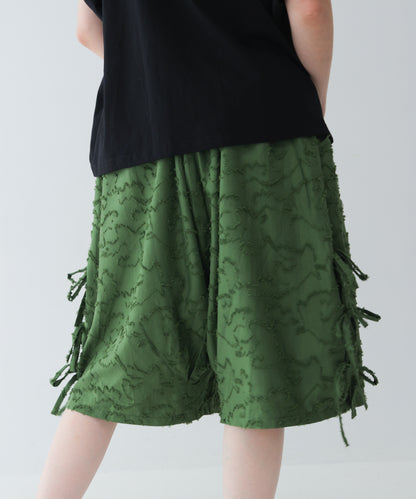 サイドリボンハーフパンツ ladies         [251-1001-2]