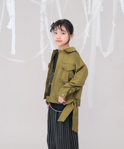 カーゴサイドリボンジャケット　 [243-0503-1]