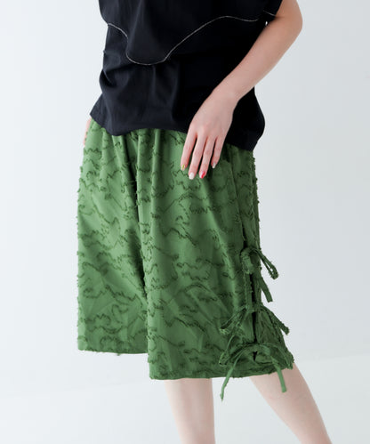 サイドリボンハーフパンツ ladies         [251-1001-2]