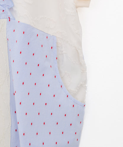 切替えドルマンワンピース ladies [251-0103-2]