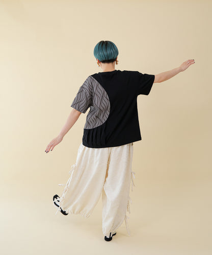 サークルウェーブラインタックT   ladies     [251-1405-2]