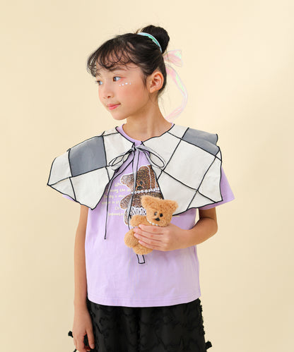 パネルメロウ付け衿  (125cm ～ 165cm)   [251-1901－F]