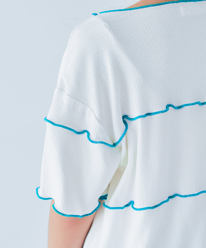パネルメロウTシャツ　　[241-1508-1]