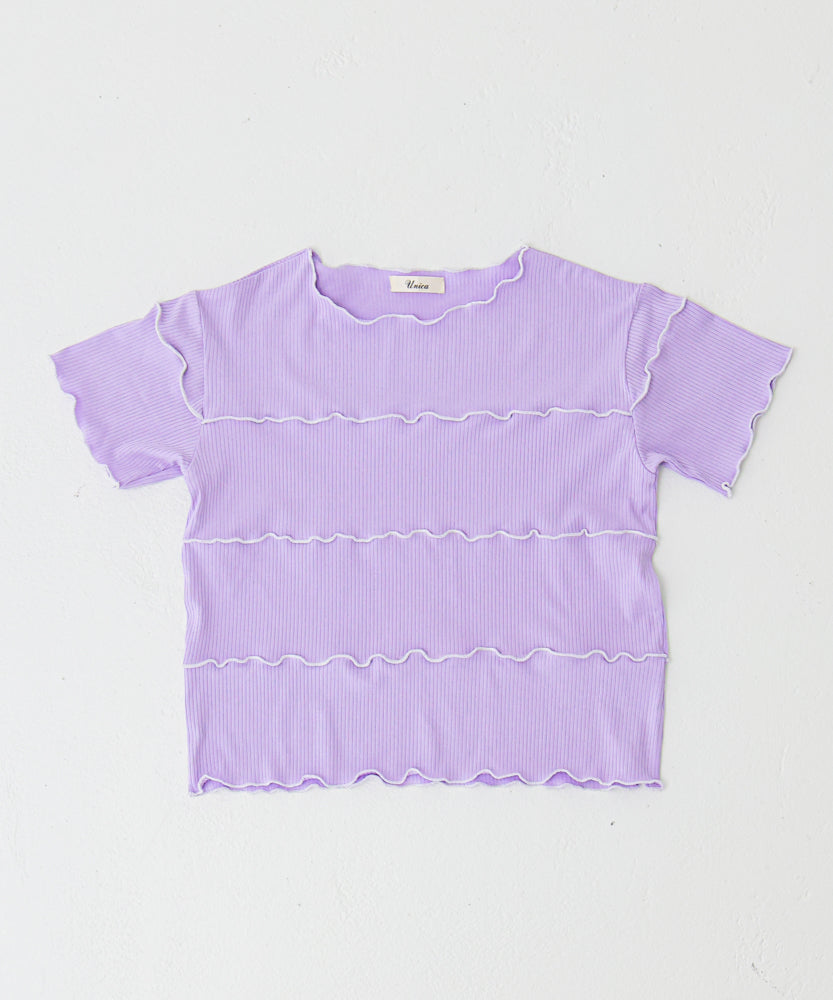 パネルメロウTシャツ ladies　　[241-1508-2]