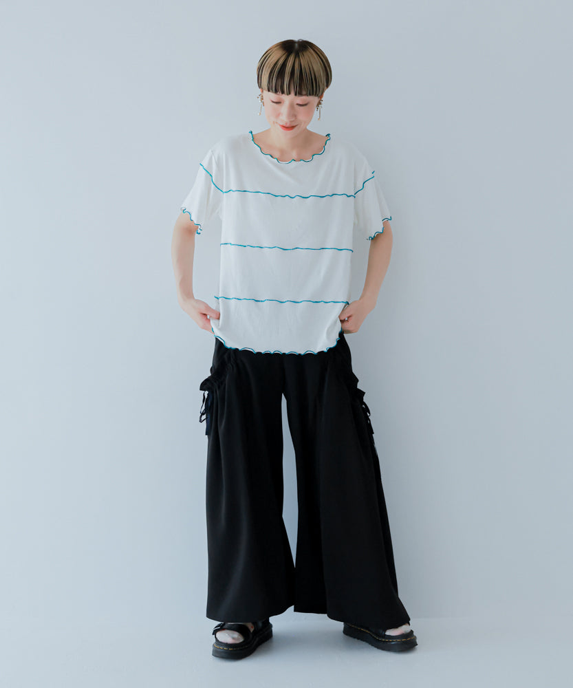 パネルメロウTシャツ ladies　　[241-1508-2]
